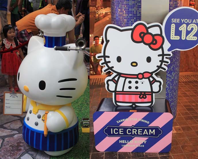 hello kitty ice cream parlor