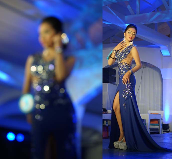 evening gown contest, miss scuba