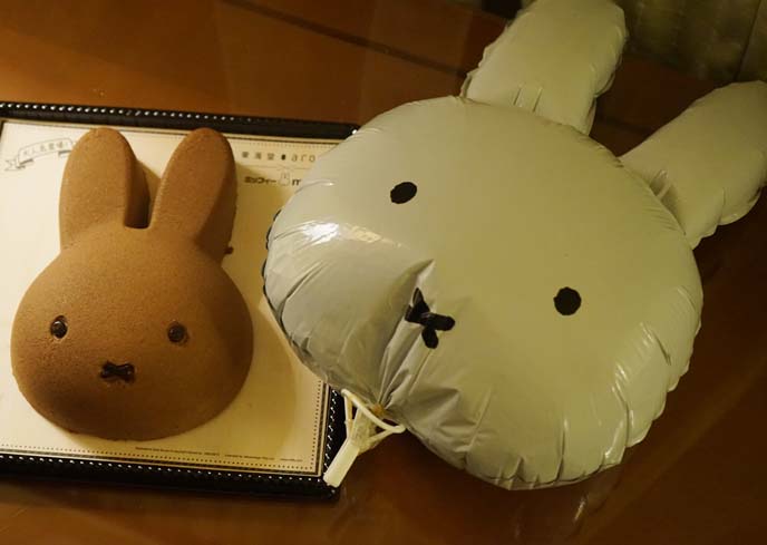 miffy bunny cute face cake