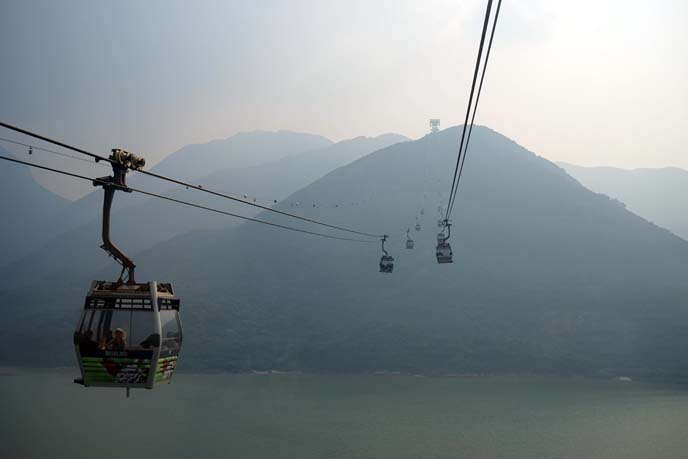 lantau island cable cars