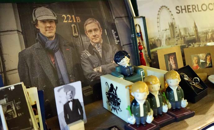 bbc sherlock and watson statues