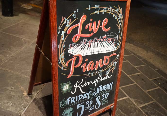 live piano bar nola