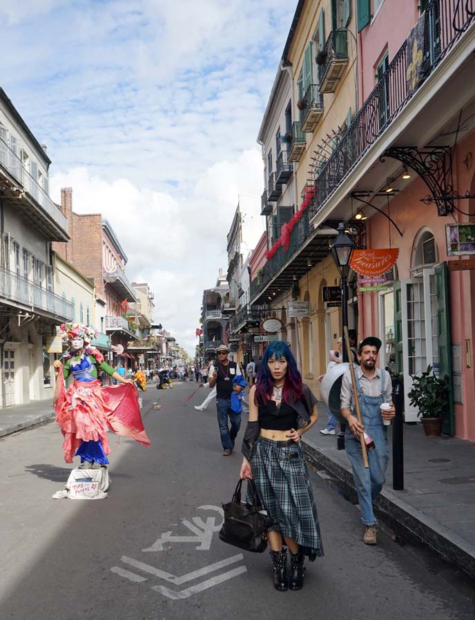 french quarter street performers