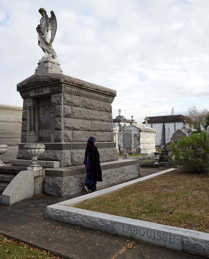 vampire in cemetery