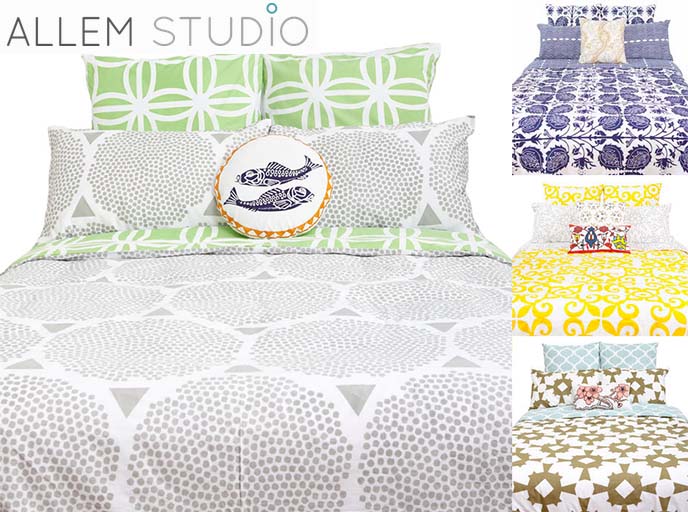 allem studio artisan bed sheets