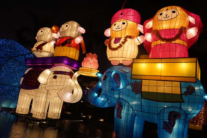 year of the sheep lanterns