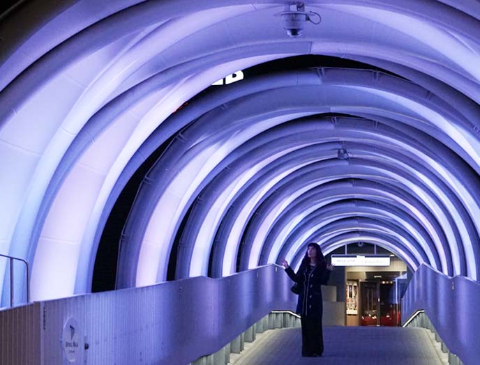 tokyo lights tunnel