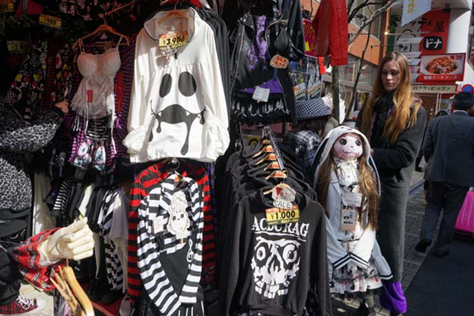 goth harajuku boutiques