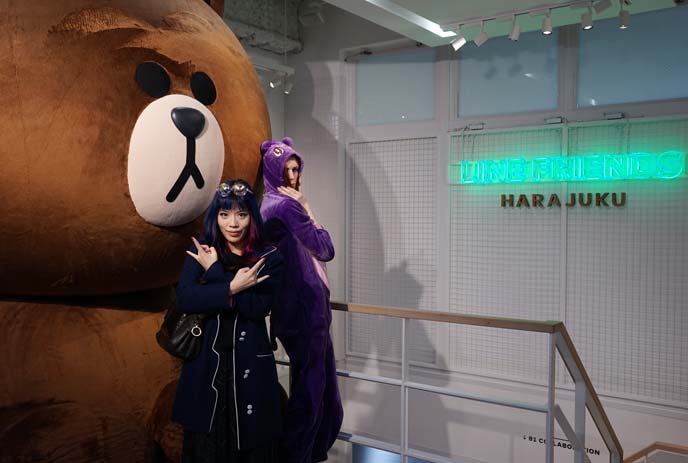 line friends harajuku shop