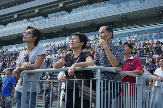 chinese watching horse races bets