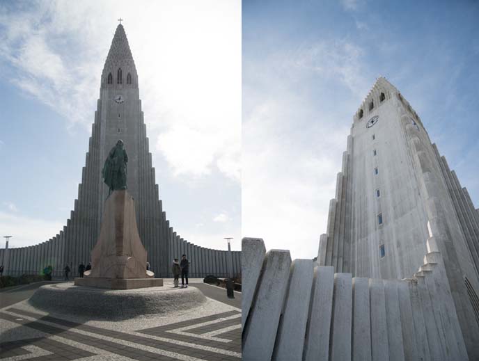 reykjavik iceland famous church hallgrímskirkja