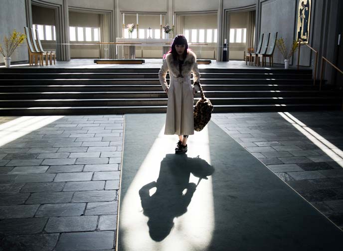 church window light shadow reflection