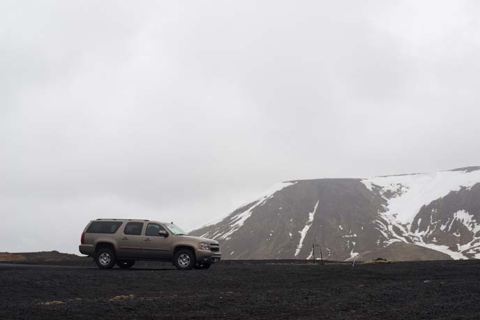 custom driving tour, iceland rental car