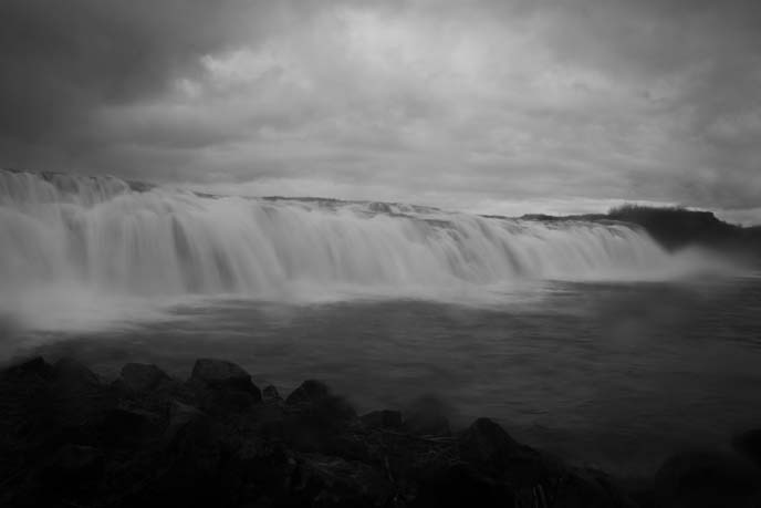 famous waterfall iceland