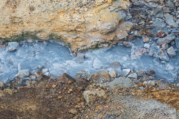 sulfur iceland hot springs