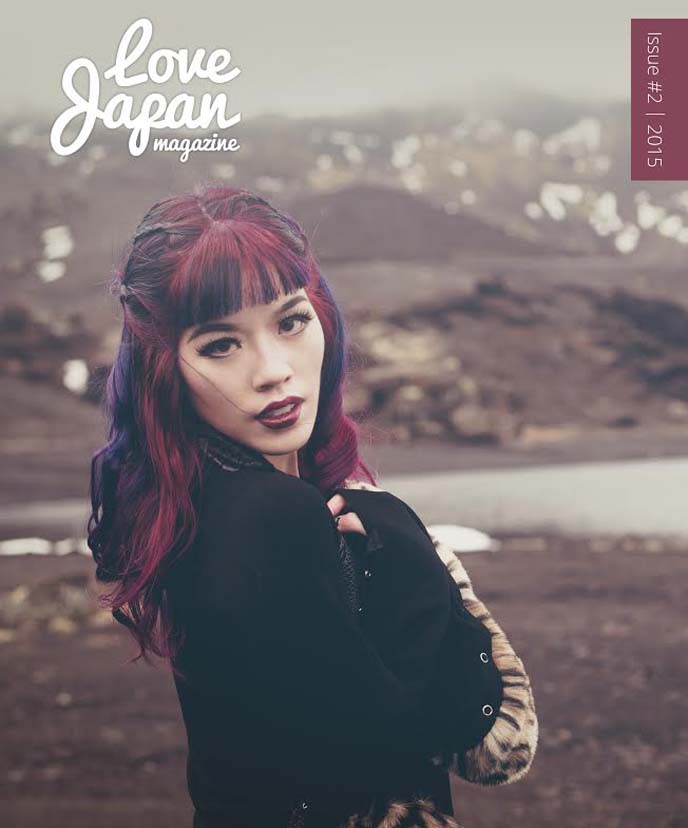 tokyo fashion magazine cover, japan model