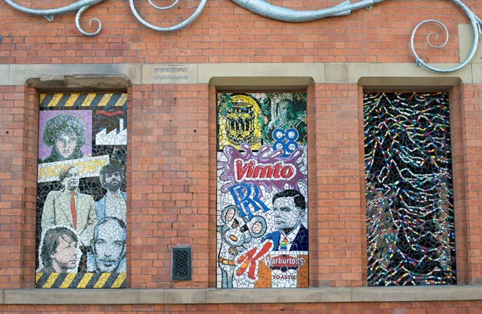 afflecks music tiles, famous manchester bands