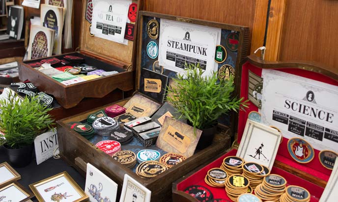 steampunk shop, england