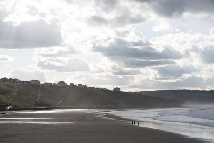 yorkshire beaches, whitby