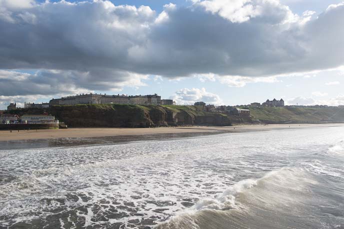 whitby uk ocean scenic