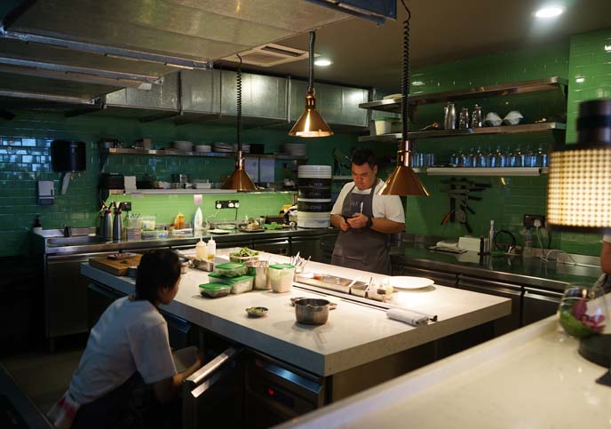 chef ryan clift, open kitchen