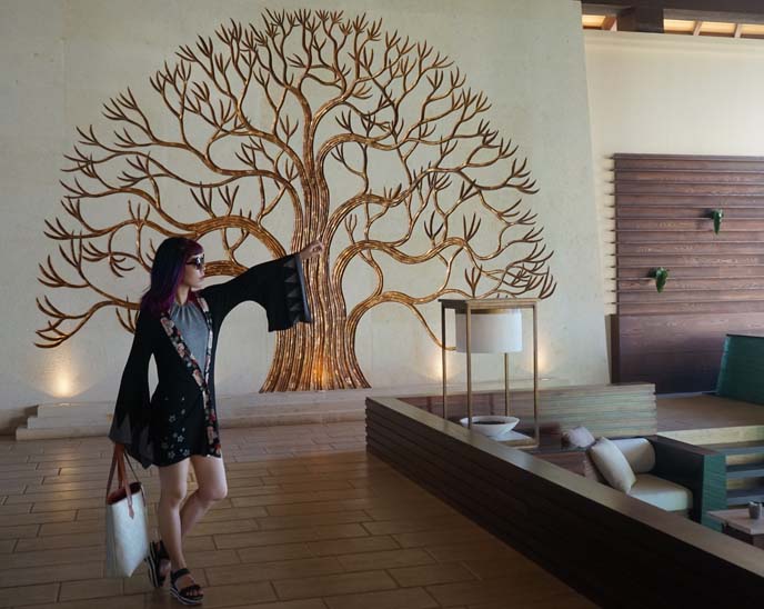 banyan tree buddhist mural