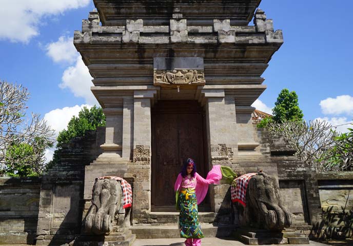 elephant statues bali ubud