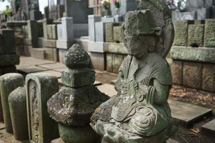 decaying buddhist tombs