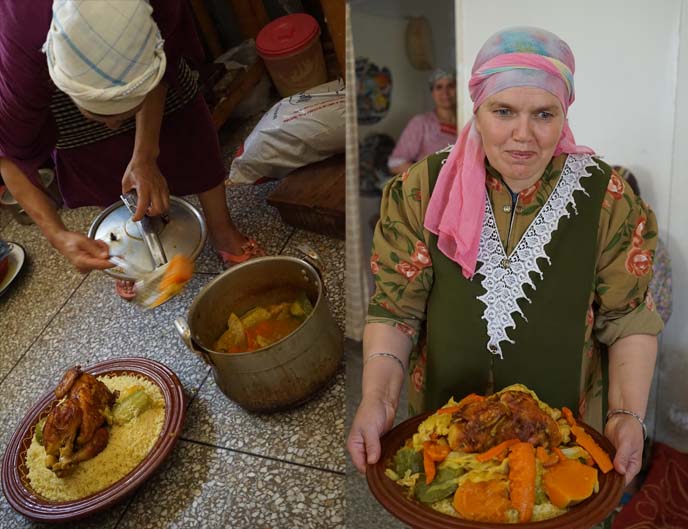 couscous cooking lesson morocco