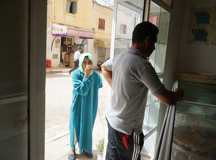 women run small business morocco