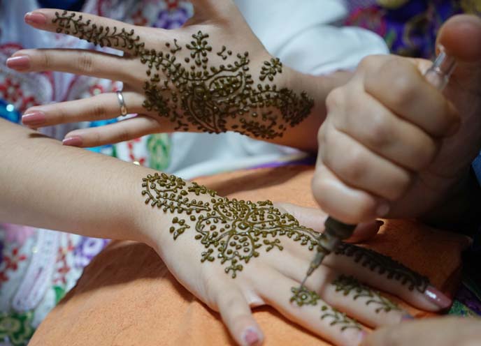 henna floral patterns, designs