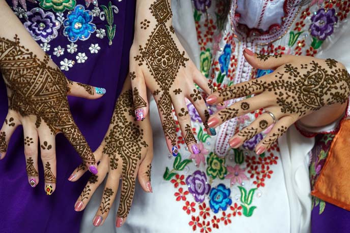 arabic henna traditional tattoos