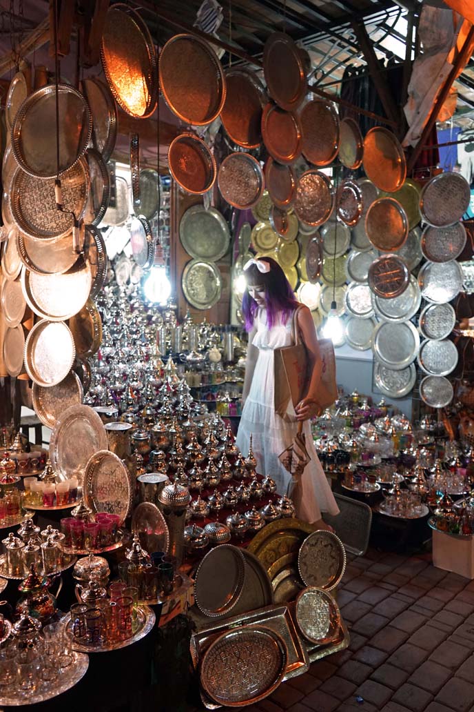 main square marrakech, souvenirs