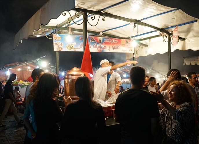 mint tea vendors marrakesh