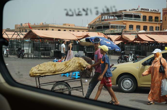 Jemaa el-Fnaa vendors