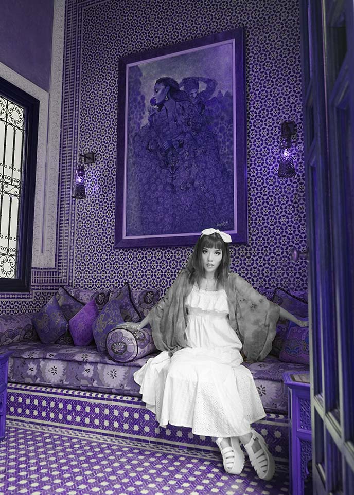 moroccan interior design, art