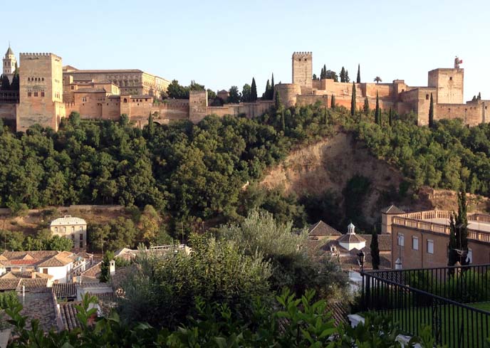 alhambra castle, fortress