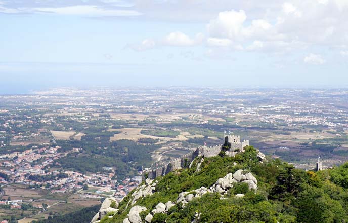 moor castles in portugal