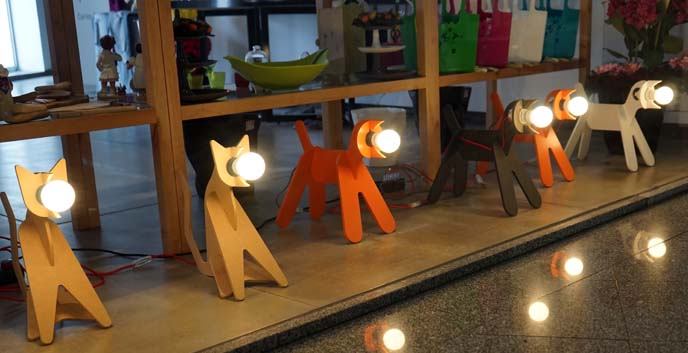 dog shaped lamps