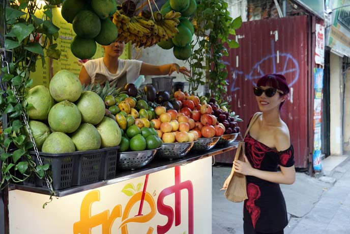 fresh fruit juice hanoi drinks