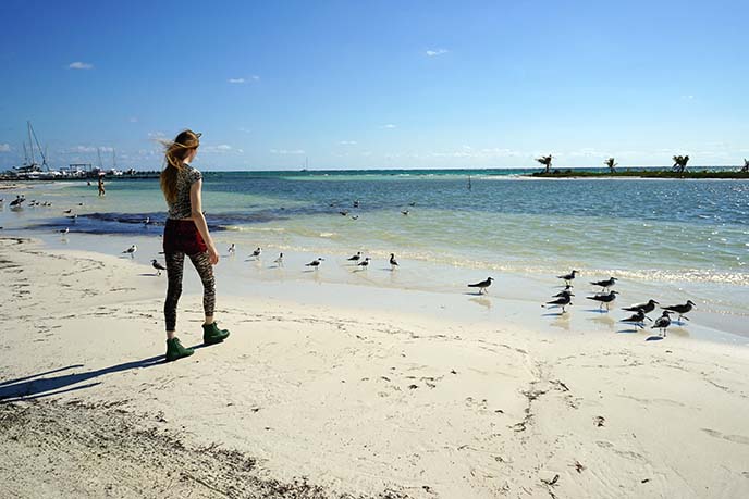 tulum white sand beach