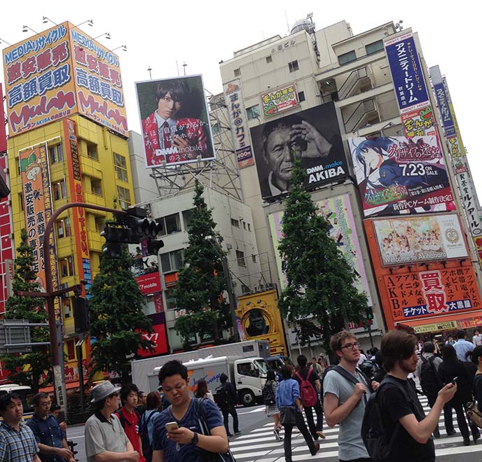 tokyo street crossing