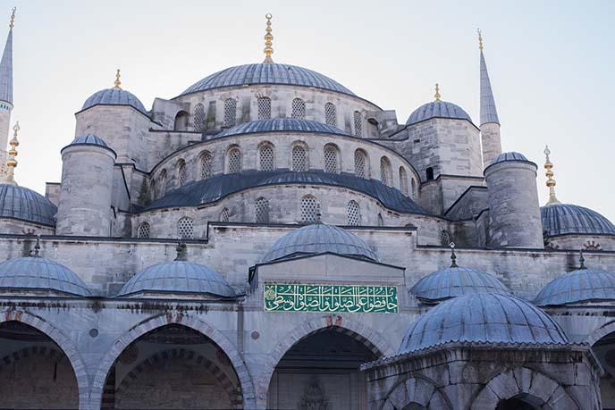 sultan ahmed mosque exterior