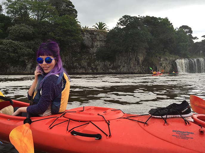 paihia kayaking, new zealand