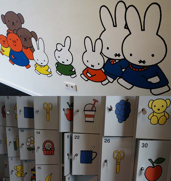 miffy family, bunny characters