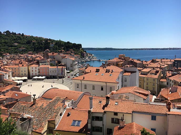 slovenia red rooftops