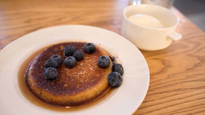 swedish blueberry pancake