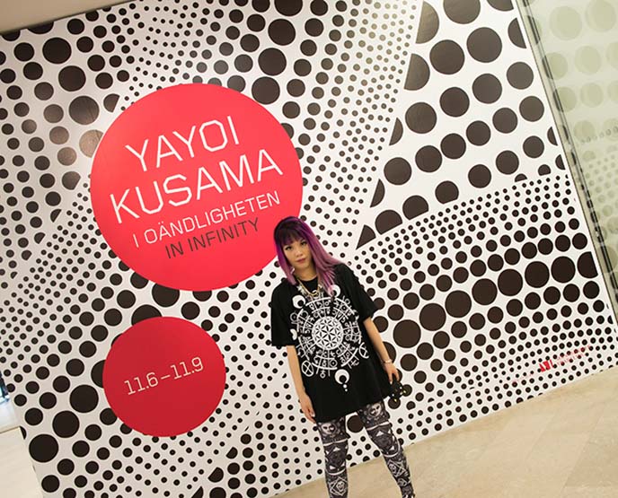 Replying to @artlust from afar, this robot of Yayoi Kusama in