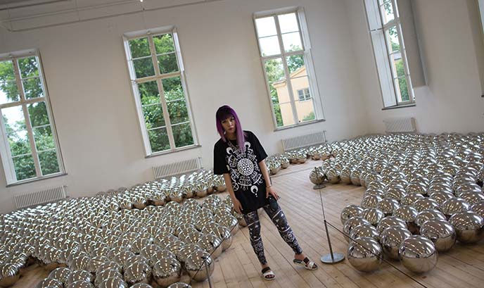 moderna museet stockholm, ark des kusama