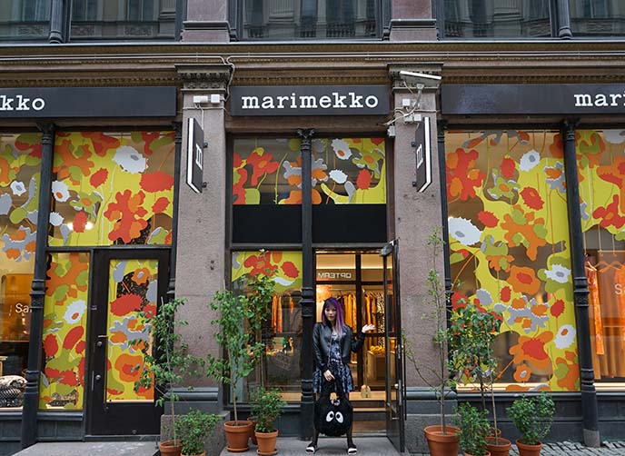 Eero Aarnio furniture exhibition in Helsinki, Finland! Moomin stores, Loyly  sauna restaurant, Design Museo. | La Carmina Blog - Alternative Fashion,  Goth Travel, Subcultures